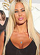Shauna Sand shows her red pants in public pics