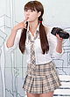 Han Ga Eun in sexy schoolgirl outfit pics