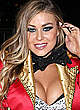 Carmen Electra hosts halloween shows cleavage pics