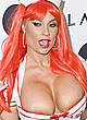 Nicole Coco Austin huge cleavage and areola slip pics