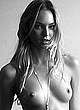 Candice Swanepoel naked pics - black-&-white sexy and topless