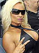 Nicole Coco Austin posing in tight black clothing pics