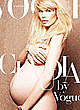 Claudia Schiffer posing pregnant sexy photoshet pics