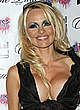 Pamela Anderson deep cleavage at fashion show pics