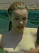 Rachel McAdams topless scenes on a beach pics