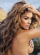 Ninel Conde naked pics - topless hiding her big boobs