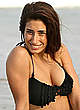 Stacey Solomon cleavage in bikini on a beach pics