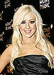 Christina Aguilera in black dress at redcarpet pics