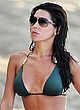 Danielle Bux in skimpy green bikini pics
