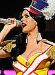 Katy Perry legs and cleavage on the stage pics