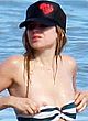 Avril Lavigne boob slip and bikini photos pics