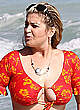 Josie Goldberg side of boob on the beach pics