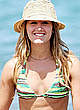 Ashley Tisdale caught in bikini on the beach pics