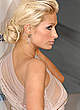 Paris Hilton posing in long night dress pics
