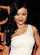 Tila Tequila at premiere in white dress pics