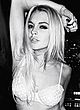 Lindsay Lohan posing in seethru lingerie pics