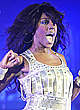 Alexandra Burke sexy performs on the stage pics