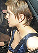 Emma Watson naked pics - titslip and upskirt in the car