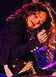 Vanessa Paradis performs on the concert stage pics