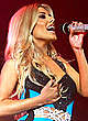 The Saturdays sexy performs on tge stage pics