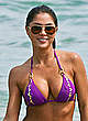 Arianny Celeste hard nips in bikini on a beach pics