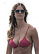 Elena Santarelli caught in bikini on the beach pics