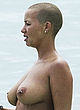 Amber Rose naked pics - shows pierced nipples