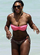 Serena Williams scary bikini pictures pics