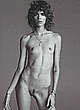 Freja Beha fully nude black-&-white scans pics