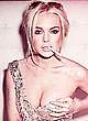Lindsay Lohan sexy posing scans from mags pics