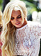 Lindsay Lohan boob slip and upskirt shots pics