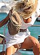 Victoria Silvstedt naked pics - caught in see through panties