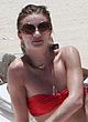 Rosie Huntington-Whiteley looks sexy in red bikini pics