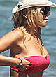 Ilary Blasi sexy in bikini on the beach pics