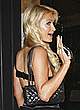 Paris Hilton shows her legs paparazzi shots pics