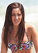Ashley Tisdale caught in bikini on a beach pics