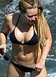 Hilary Duff naked pics - flashes her shaved pubis