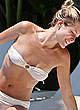 Kristin Cavallari sexy in white bikini poolside pics