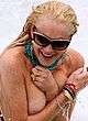 Lindsay Lohan displays her massive breast pics