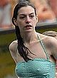 Anne Hathaway flashes hard teats in bikini pics