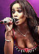 The Saturdays performs at the towneley park pics