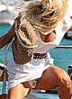 Victoria Silvstedt naked pics - see through panties upskirt