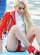 Lindsay Lohan pussy lip slip photos pics