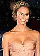 Stacy Keibler cleavage in long night dress pics