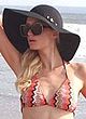 Paris Hilton naked pics - bikini and topless beach pics