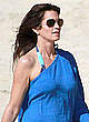 Cindy Crawford caught on the beach in mexico pics