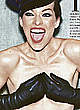Milla Jovovich sexy & braless scans from mags pics