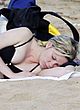 Kirsten Dunst naked pics - caught sleeping in bikini