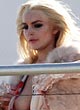 Lindsay Lohan public nipple slip pics