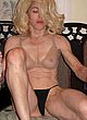 Madonna topless & seethru lingerie pix pics